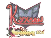 Sticker | kyxsan (Holo) | Shanghai 2024 image