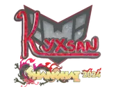 Sticker | kyxsan (Glitter) | Shanghai 2024 image