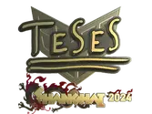 Sticker | TeSeS (Gold) | Shanghai 2024 image