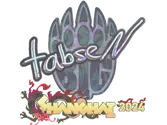 Sticker | tabseN (Holo) | Shanghai 2024 image