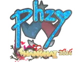 Sticker | phzy (Glitter) | Shanghai 2024 image