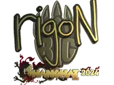Sticker | rigoN (Gold) | Shanghai 2024 image