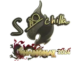 Sticker | s-chilla (Gold) | Shanghai 2024 image
