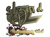 Sticker | sl3nd (Gold) | Shanghai 2024 image