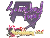 Sticker | somebody (Glitter) | Shanghai 2024 image