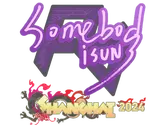Sticker | somebody | Shanghai 2024 image