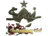 Sticker | Sonic (Gold) | Shanghai 2024 image