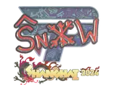 Sticker | snow (Holo) | Shanghai 2024 image