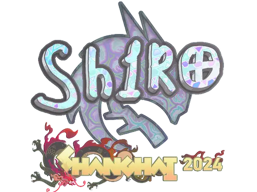 Sticker | sh1ro (Holo) | Shanghai 2024