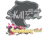 Sticker | skullz (Glitter) | Shanghai 2024 image
