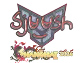 Sticker | sjuush (Holo) | Shanghai 2024 image