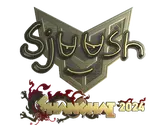 Sticker | sjuush (Gold) | Shanghai 2024 image