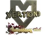 Sticker | xertioN (Gold) | Shanghai 2024 image
