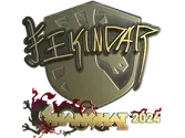 Sticker | YEKINDAR (Gold) | Shanghai 2024 image