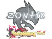 Sticker | zont1x | Shanghai 2024 image