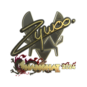 Sticker | ZywOo (Gold) | Shanghai 2024