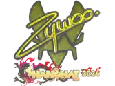 Sticker | ZywOo (Glitter) | Shanghai 2024 image