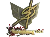 Sticker | degster (Gold) | Shanghai 2024 image