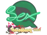 Sticker | dexter | Shanghai 2024 image