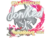 Sticker | donk (Champion) | Shanghai 2024 image