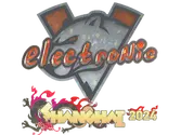 Sticker | electronic (Glitter) | Shanghai 2024 image