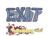 Sticker | exit (Holo) | Shanghai 2024 image