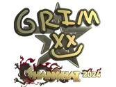 Sticker | Grim (Gold) | Shanghai 2024 image