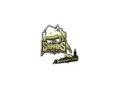 Sticker | Sharks Esports (Gold) | Stockholm 2021 image