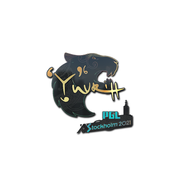 Sticker | yuurih (Holo) | Stockholm 2021