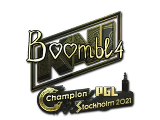 Sticker | Boombl4 (Gold) | Stockholm 2021