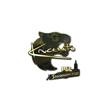 Sticker | KSCERATO (Gold) | Stockholm 2021