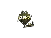 Sticker | JACKZ (Gold) | Stockholm 2021 image