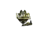 Sticker | huNter- (Gold) | Stockholm 2021 image