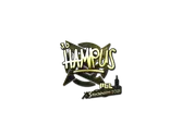Sticker | hampus (Gold) | Stockholm 2021 image