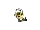 Sticker | Movistar Riders (Gold) | Stockholm 2021 image