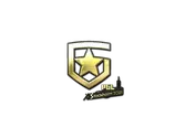 Sticker | Gambit Gaming (Gold) | Stockholm 2021 image