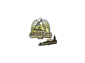 Sticker | GODSENT (Gold) | Stockholm 2021 image
