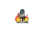 Sticker | This Is Fine (T) image