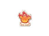 Sticker | I'm Lit image