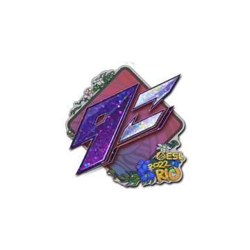 Sticker | 9z Team (Glitter) | Rio 2022