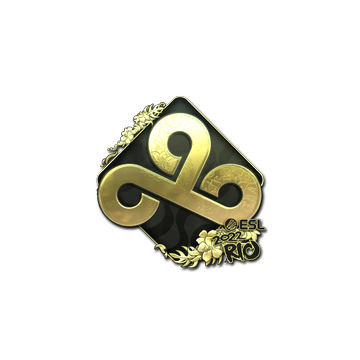 Sticker | Cloud9 (Gold) | Rio 2022
