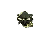 Sticker | nicoodoz (Gold) | Rio 2022 image