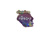 Sticker | n0rb3r7 (Glitter, Champion) | Rio 2022 image