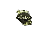 Sticker | n0rb3r7 (Gold, Champion) | Rio 2022 image