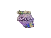 Sticker | n0rb3r7 (Champion) | Rio 2022 image