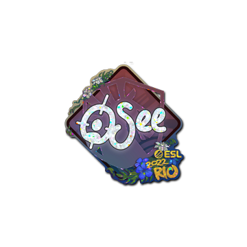 Sticker | oSee (Glitter) | Rio 2022