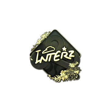 Sticker | interz (Gold) | Rio 2022