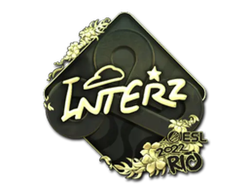 Sticker | interz (Gold) | Rio 2022