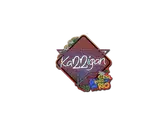 Sticker | karrigan (Glitter) | Rio 2022 image