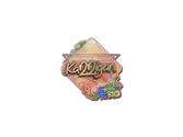 Sticker | karrigan (Holo) | Rio 2022 image
